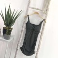Lace patchwork slim-fit dress